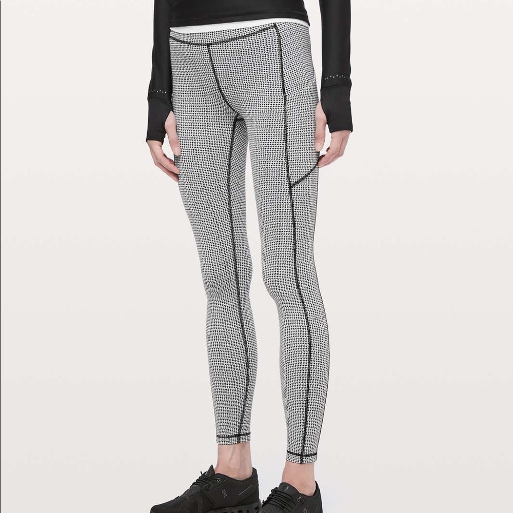 LULULEMON Speed Up Tight 28”- Houndstooth